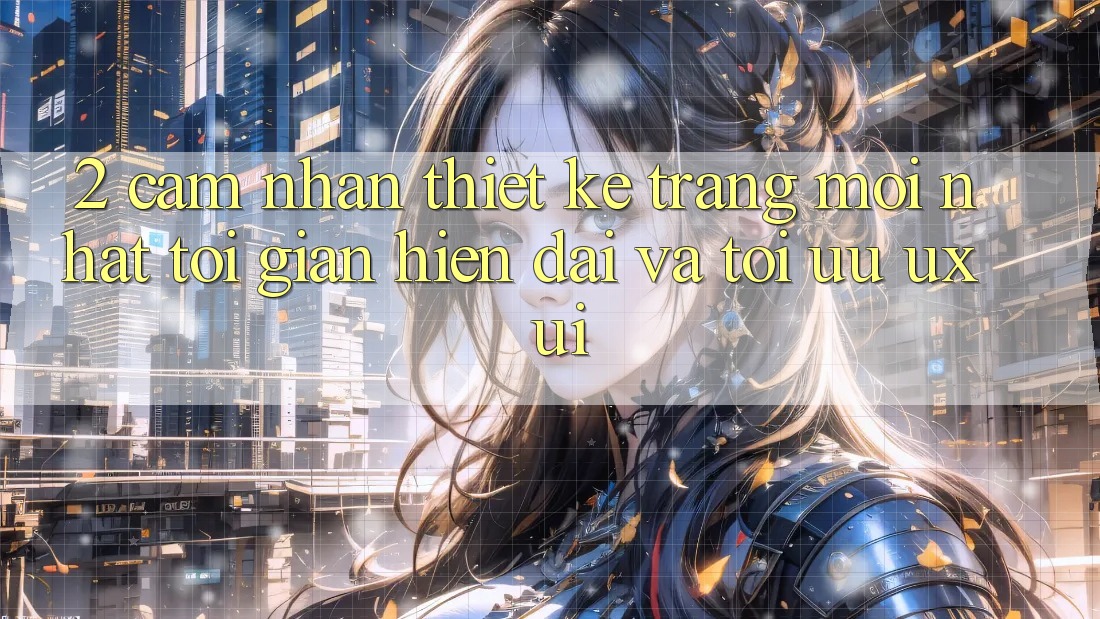 2. Cảm nhận Thiết kế Trang Mới nhất: Tối Giản, Hiện Đại Và Tối Ưu UX/UI