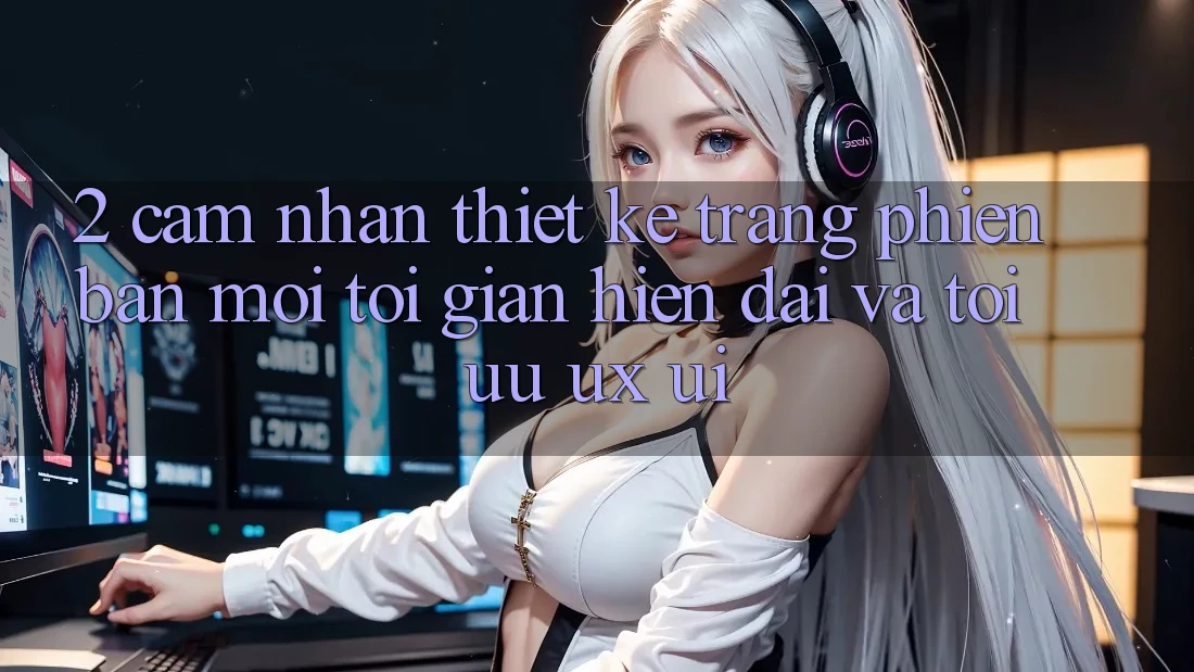 2. Cảm nhận Thiết kế Trang Phiên bản mới: Tối Giản, Hiện Đại Và Tối Ưu UX/UI