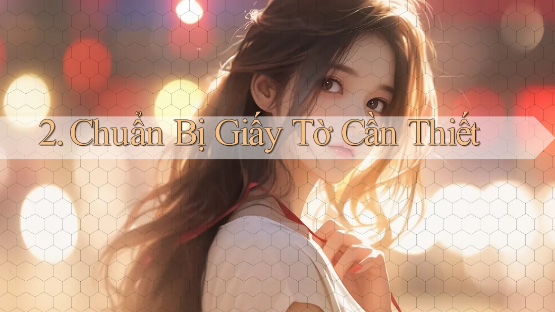 2. Chuẩn bị giấy tờ cần thiết