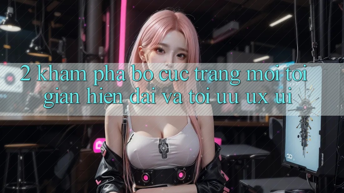2. Khám Phá Bố cục Trang Mới: Tối Giản, Hiện Đại Và Tối Ưu UX/UI