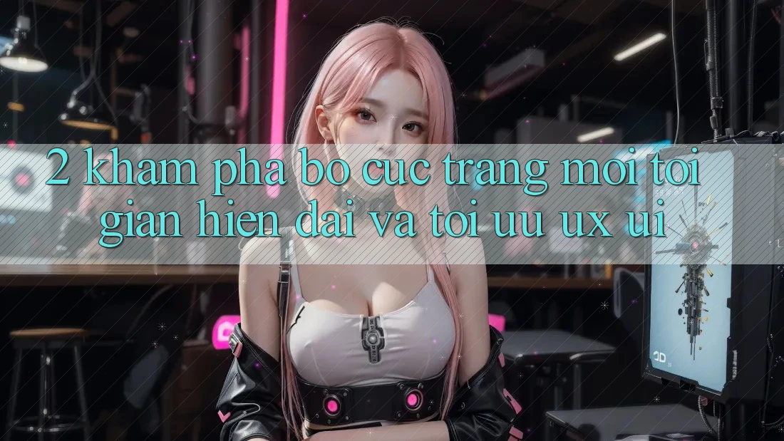2. Khám Phá Bố cục Trang Mới: Tối Giản, Hiện Đại Và Tối Ưu UX/UI