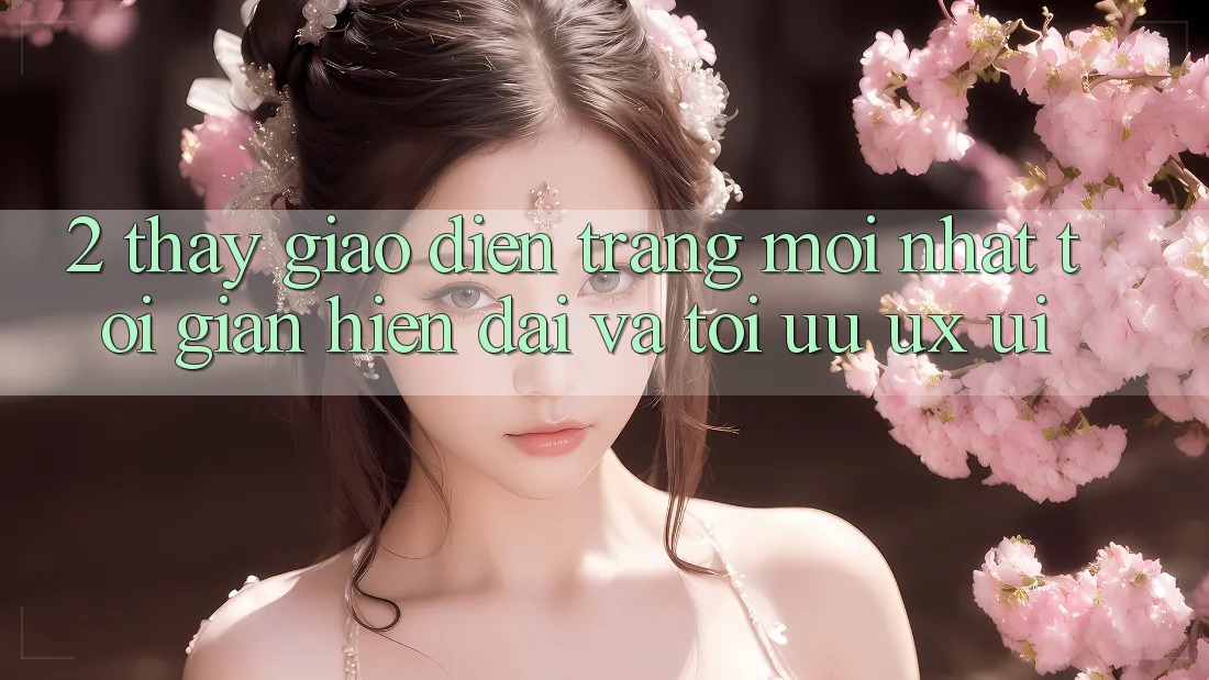 2. Thấy Giao Diện Trang Mới nhất: Tối Giản, Hiện Đại Và Tối Ưu UX/UI