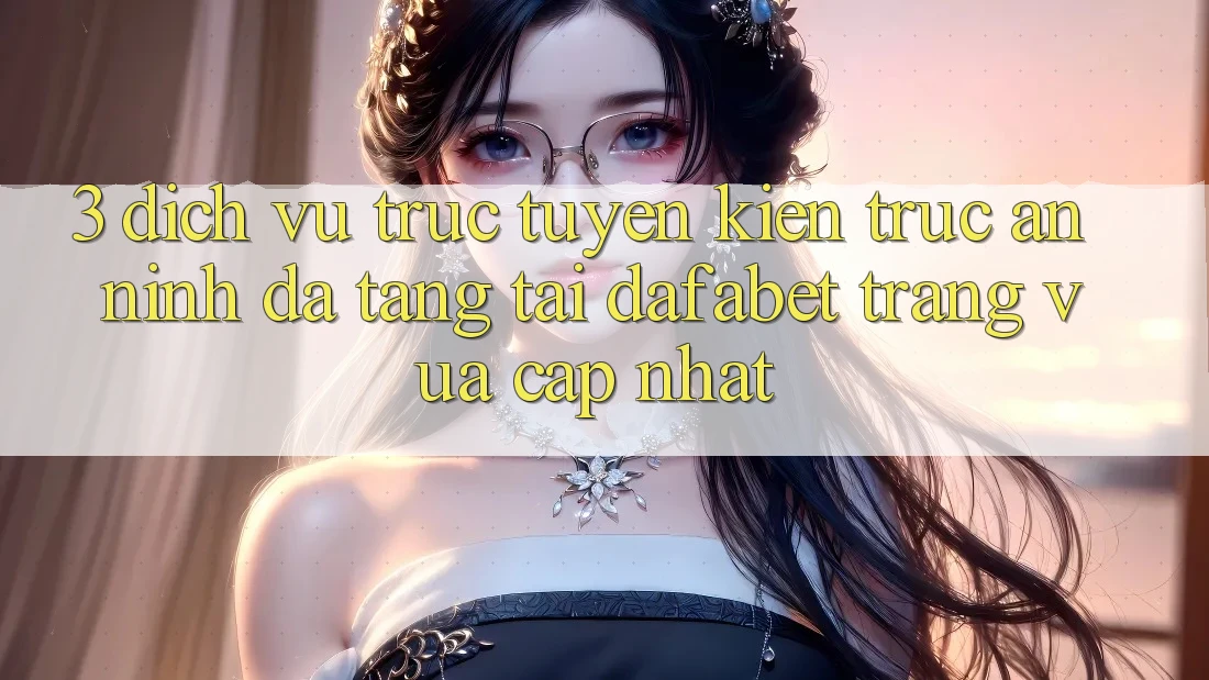 3. Dịch vụ trực tuyến Kiến Trúc An ninh Đa Tầng Tại Dafabet Trang Vừa cập nhật