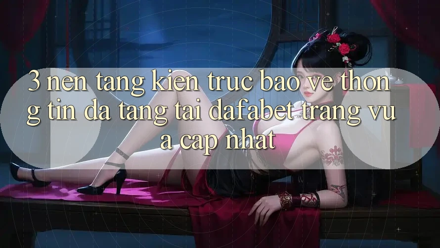 3. Nền tảng Kiến Trúc Bảo vệ thông tin Đa Tầng Tại Dafabet Trang Vừa cập nhật