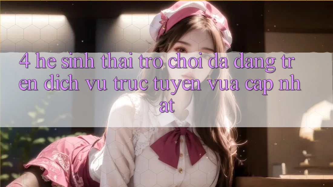 4. Hệ Sinh Thái Trò Chơi Đa Dạng Trên Dịch vụ trực tuyến Vừa cập nhật