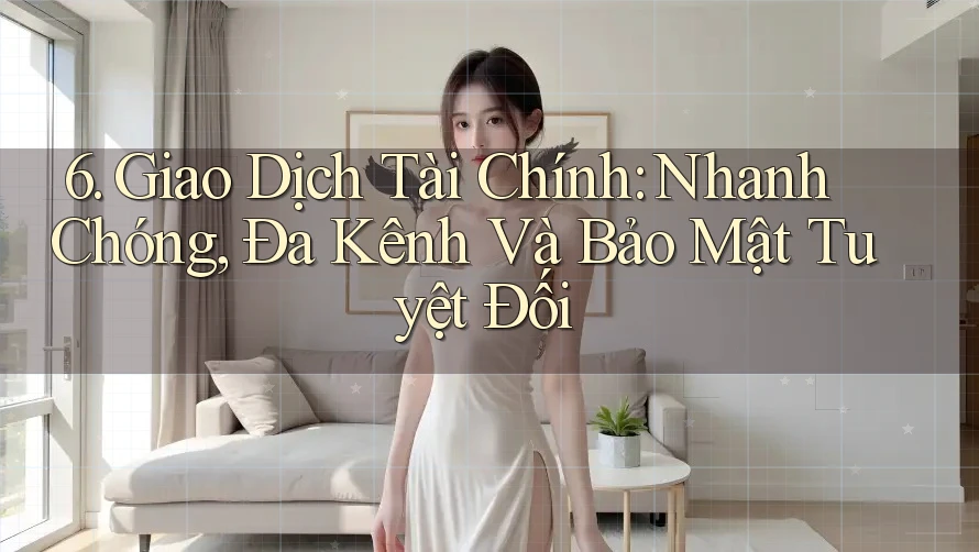 6. Giao Dịch Tài Chính: Nhanh Chóng, Đa Kênh Và Bảo Mật Tuyệt Đối