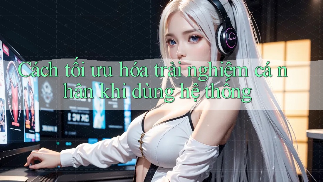 Cách tối ưu hóa trải nghiệm cá nhân khi dùng hệ thống