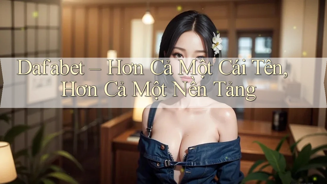 Dafabet – Hơn Cả Một Cái Tên, Hơn Cả Một Nền Tảng