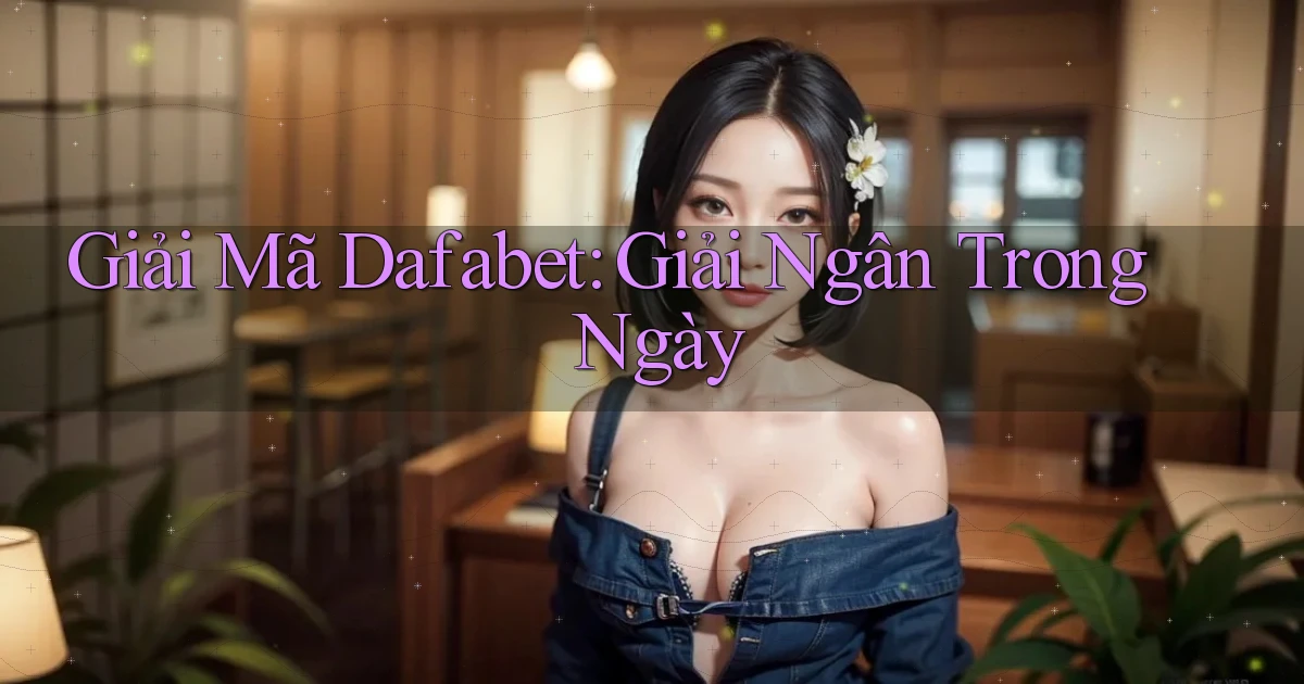 giải mã dafabet giải ngân trong ngày