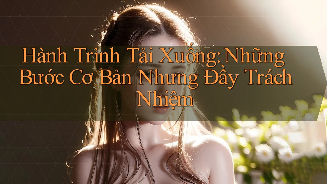 Hành Trình Tải Xuống: Những Bước Cơ Bản Nhưng Đầy Trách Nhiệm
