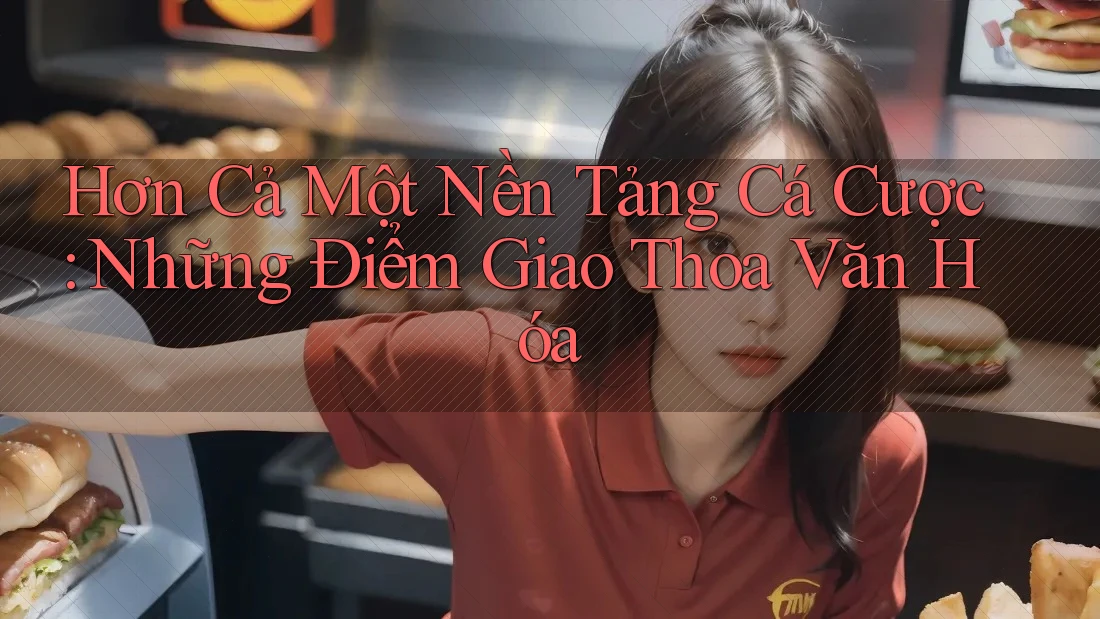Hơn Cả Một Nền Tảng Cá Cược: Những Điểm Giao Thoa Văn Hóa