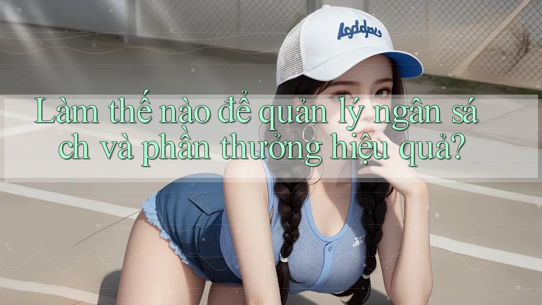Làm thế nào để quản lý ngân sách và phần thưởng hiệu quả?