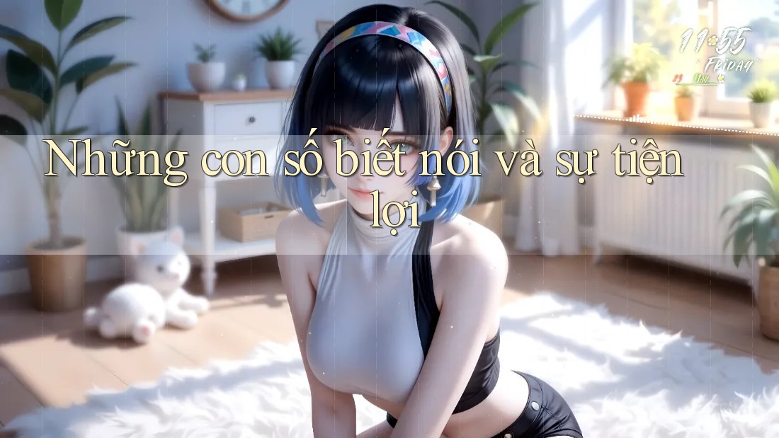 Những con số biết nói và sự tiện lợi