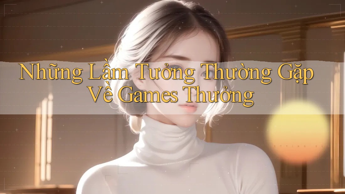 Những Lầm Tưởng Thường Gặp Về Games Thưởng Những Lầm Tưởng Thường Gặp Về Games Thưởng