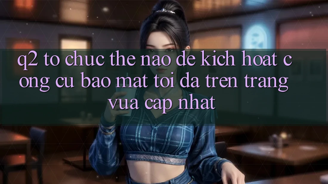Q2: Tổ chức thế nào để kích hoạt công cụ bảo mật tối đa trên trang vừa cập nhật?