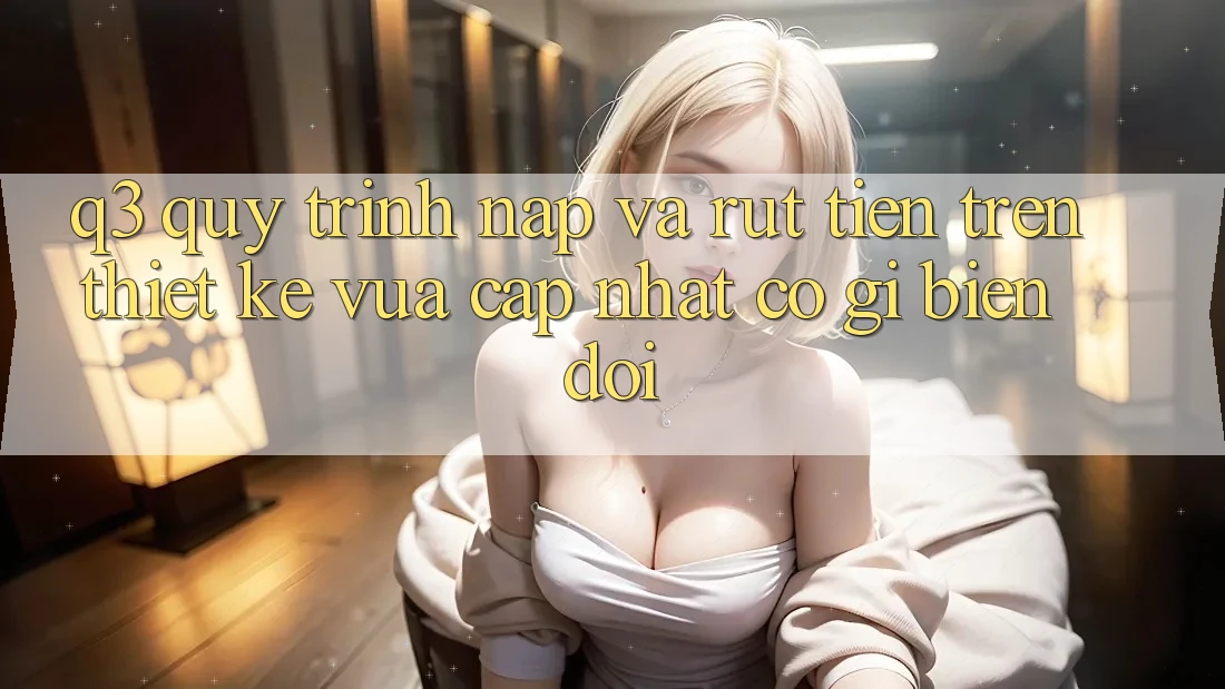 Q3: Quy trình nạp và rút tiền trên thiết kế vừa cập nhật có gì biến đổi?