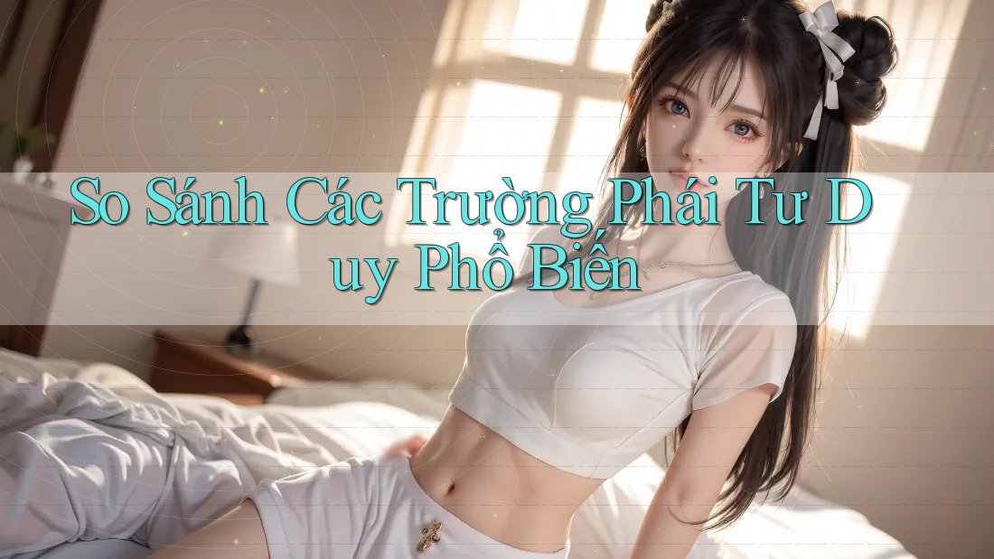 So Sánh Các Trường Phái Tư Duy Phổ Biến So Sánh Các Trường Phái Tư Duy Phổ Biến