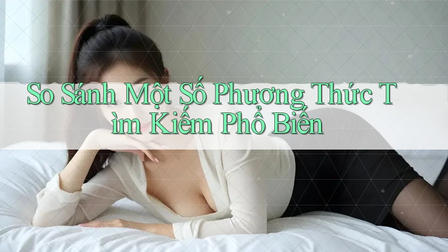 So Sánh Một Số Phương Thức Tìm Kiếm Phổ Biến