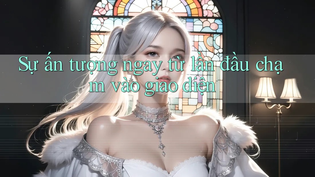 Sự ấn tượng ngay từ lần đầu chạm vào giao diện