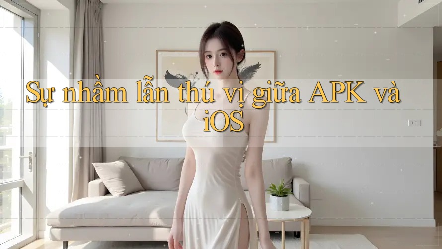 Sự nhầm lẫn thú vị giữa APK và iOS