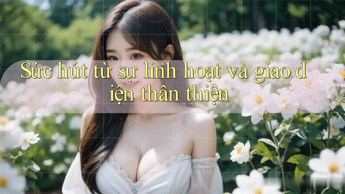 Sức hút từ sự linh hoạt và giao diện thân thiện