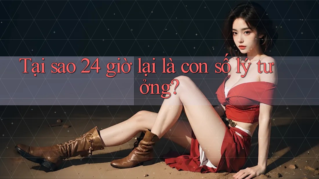Tại sao 24 giờ lại là con số lý tưởng?