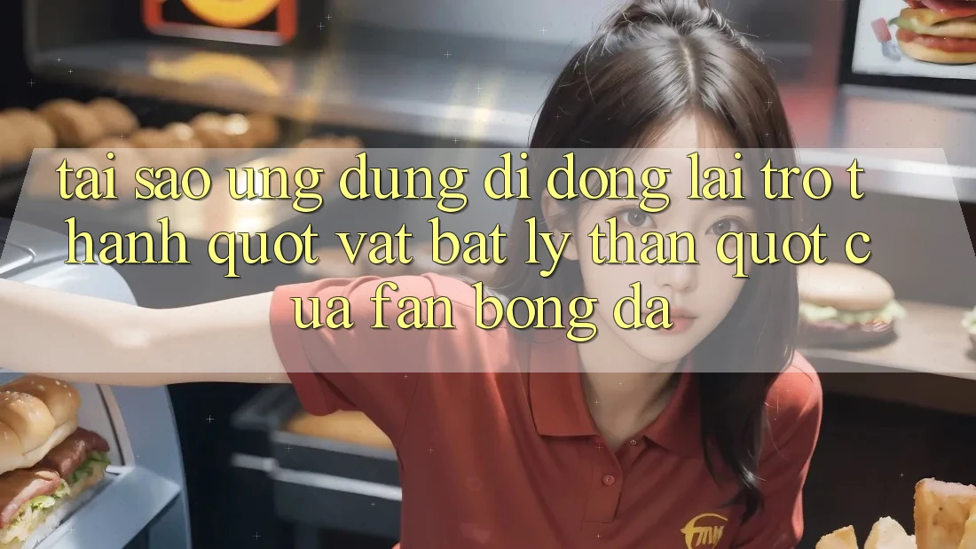 Tại sao ứng dụng di động lại trở thành " vật bất ly thân" của fan bóng đá?
