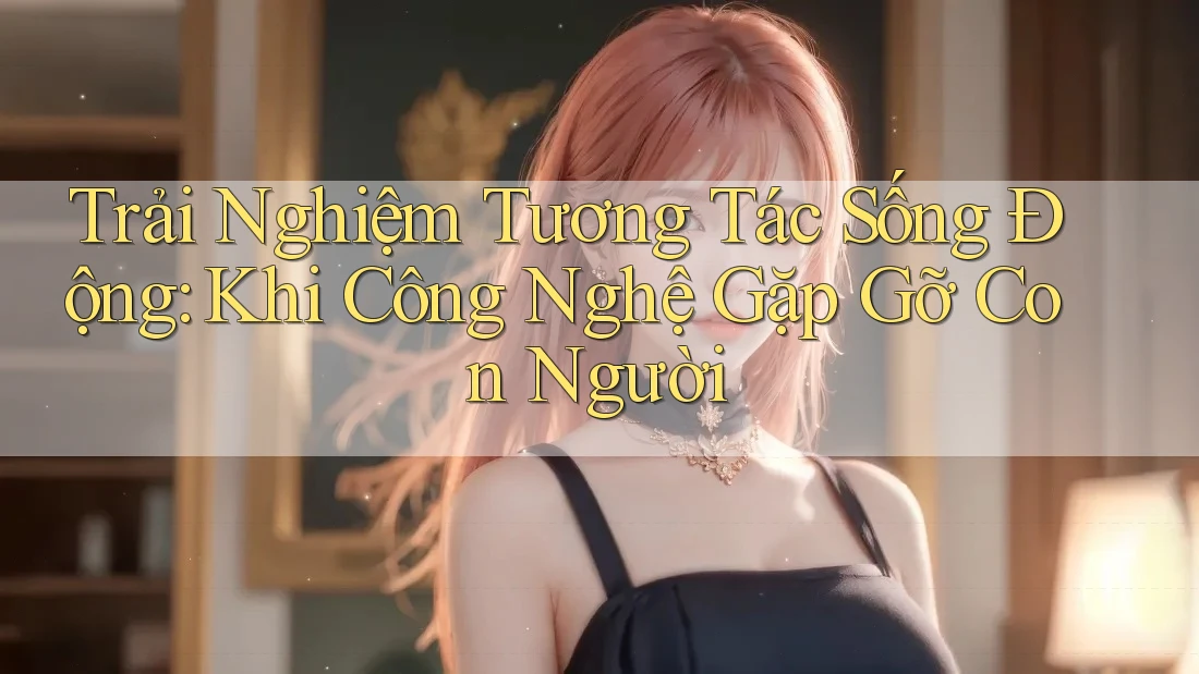 Trải Nghiệm Tương Tác Sống Động: Khi Công Nghệ Gặp Gỡ Con Người