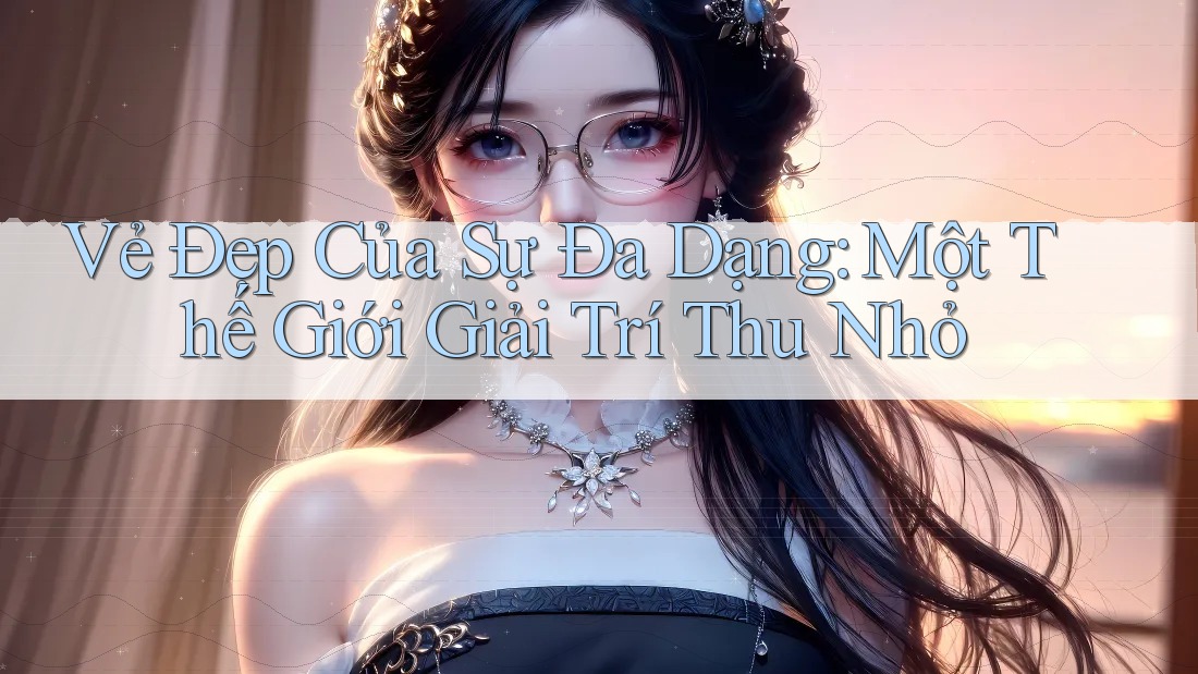 Vẻ Đẹp Của Sự Đa Dạng: Một Thế Giới Giải Trí Thu Nhỏ